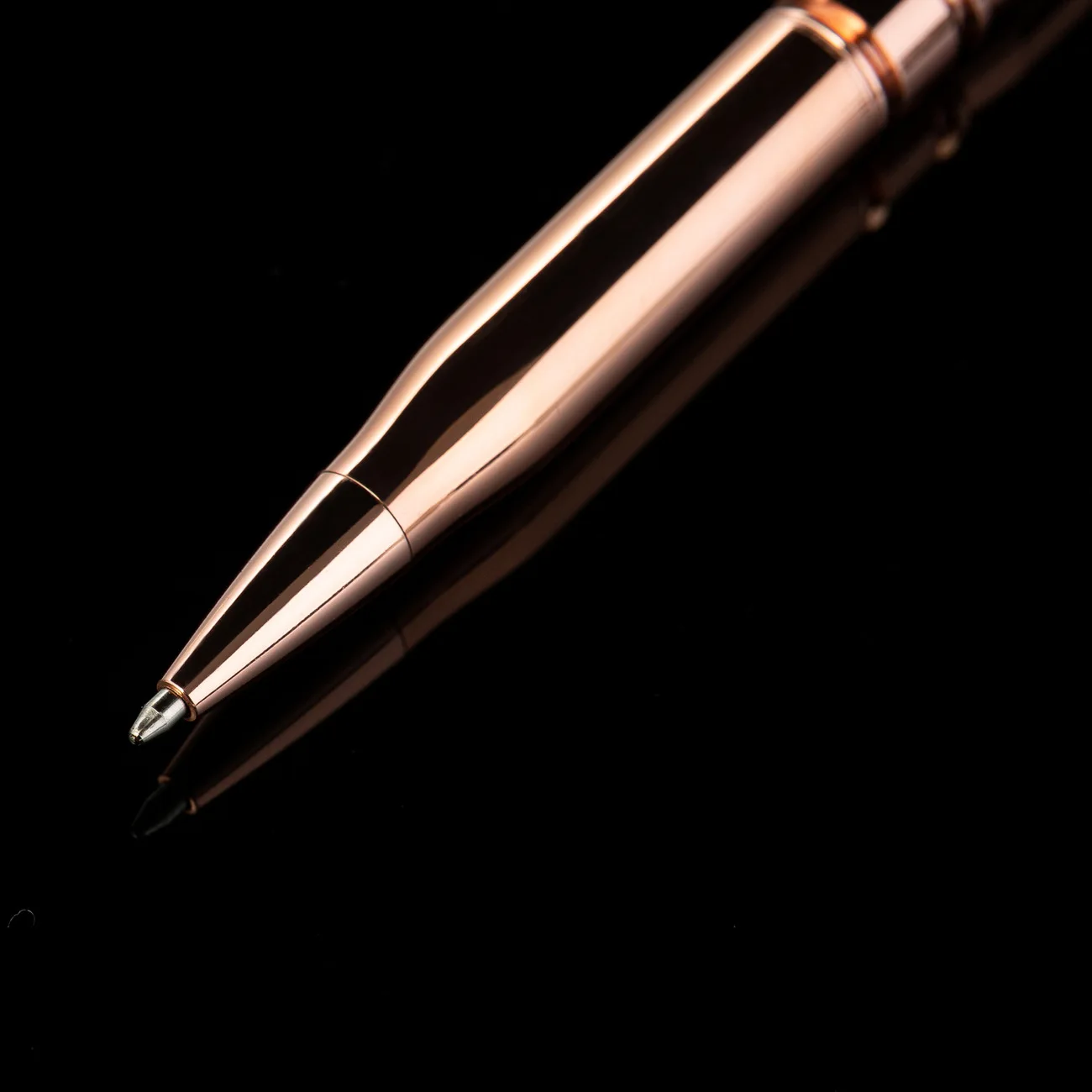 2 ADET cıvata kalem nokta toptan yaratıcı metal taklit tabancası kalem basın makineli tüfek kalem yazdırılabilir logo çok fonksiyonlu tükenmez Görüntü 3