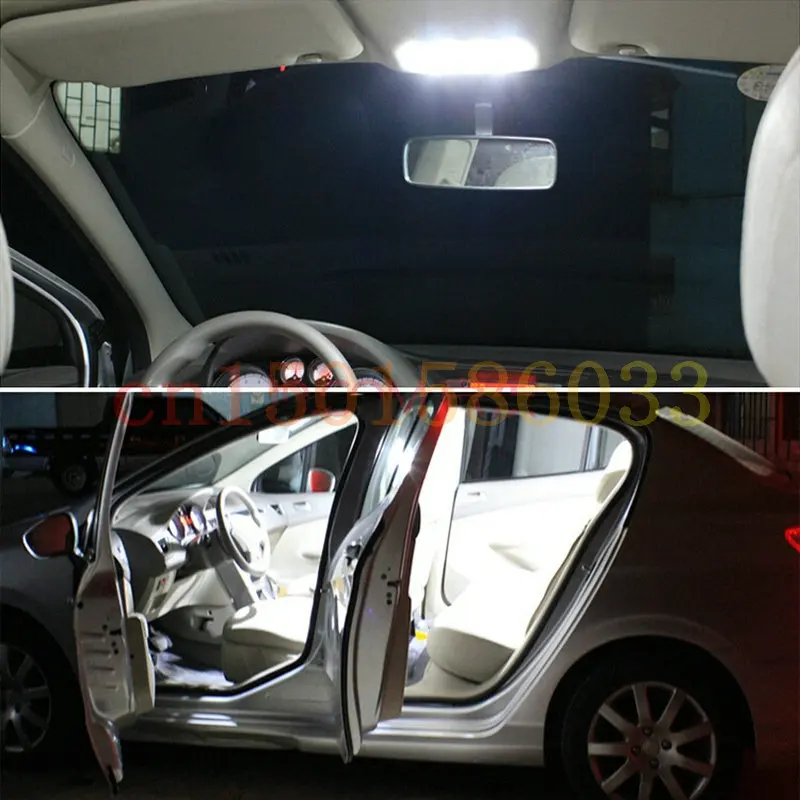 Araba Led Okuma Işığı 2012 Nissan Armada Maxima Titan Dome Harita gövde Plaka İşık 16 adet Görüntü 4