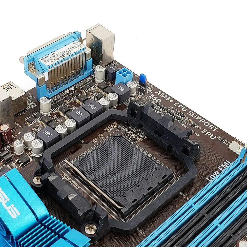 Asus M5A78L LE Orijinal Masaüstü Anakart AMD 760G Soket AM3 + DDR3 32G SATA2 USB2. 0 ATX Görüntü 2