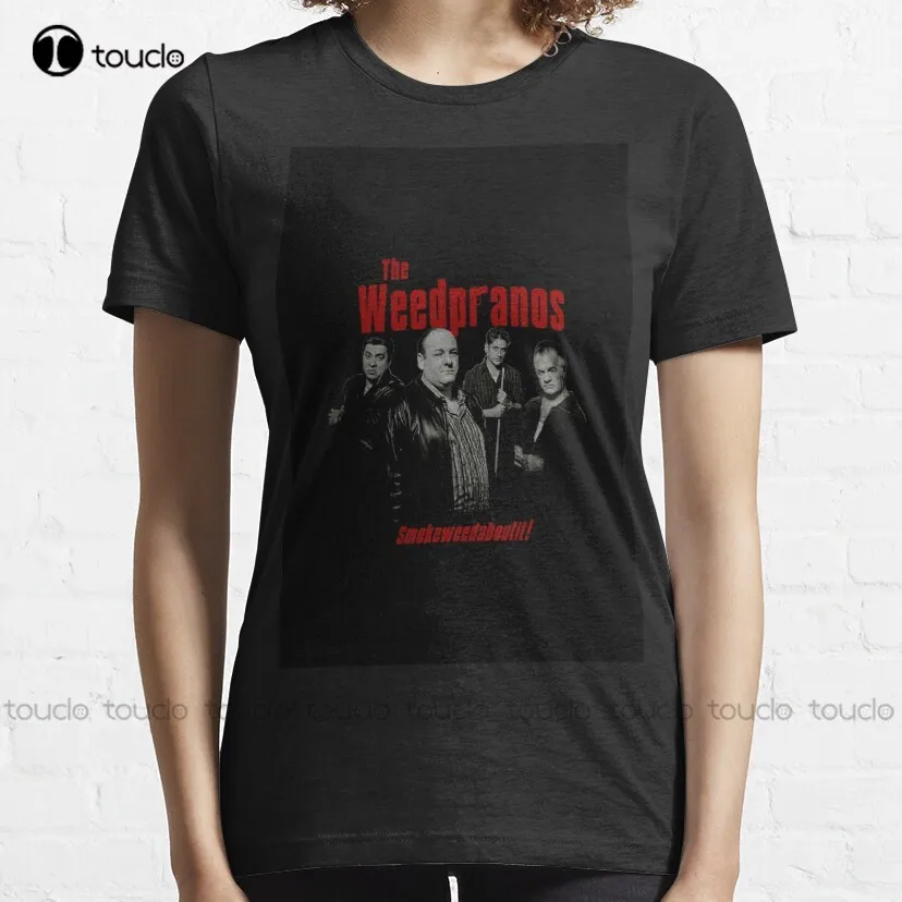 En Weedpranos Sopranos T-Shirt Soğutma Gömlek Erkekler İçin Özel Yetişkin Genç Unisex Dijital Baskı Tee Gömlek Xs-5Xl Yeni Görüntü 1