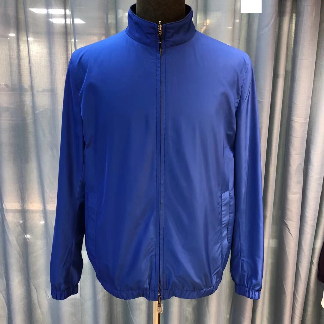 OECHSLI ceket İnce çift taraflı aşınma Yüksek kaliteli Teknoloji kumaş kaşmir Yeni moda erkek ceket Avrupa boyutu 46-64 Görüntü 1