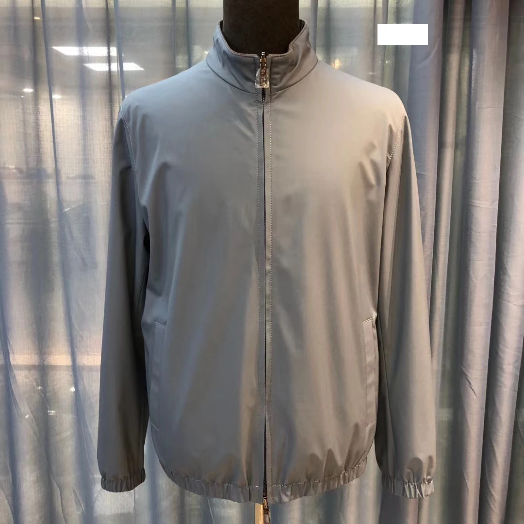 OECHSLI ceket İnce çift taraflı aşınma Yüksek kaliteli Teknoloji kumaş kaşmir Yeni moda erkek ceket Avrupa boyutu 46-64 Görüntü 3