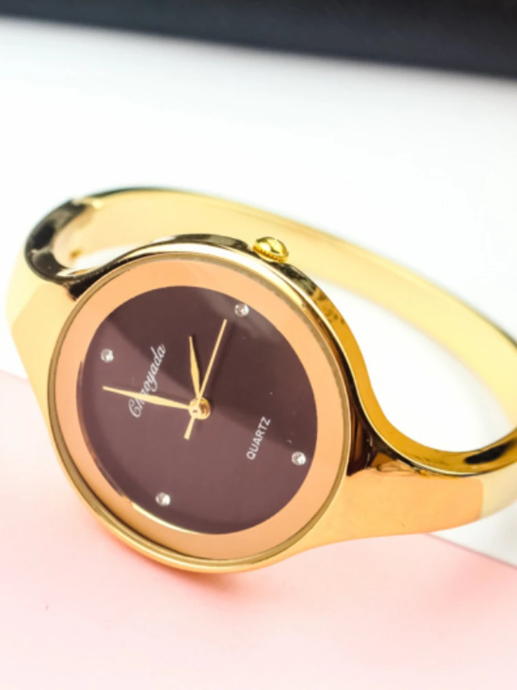 Reloj Mujer Moda Kadın Saatler Marka Saat Kadınlar Bilezik İzle Lady Kuvars kol saati Kadınlar Relogio Feminino Görüntü 1