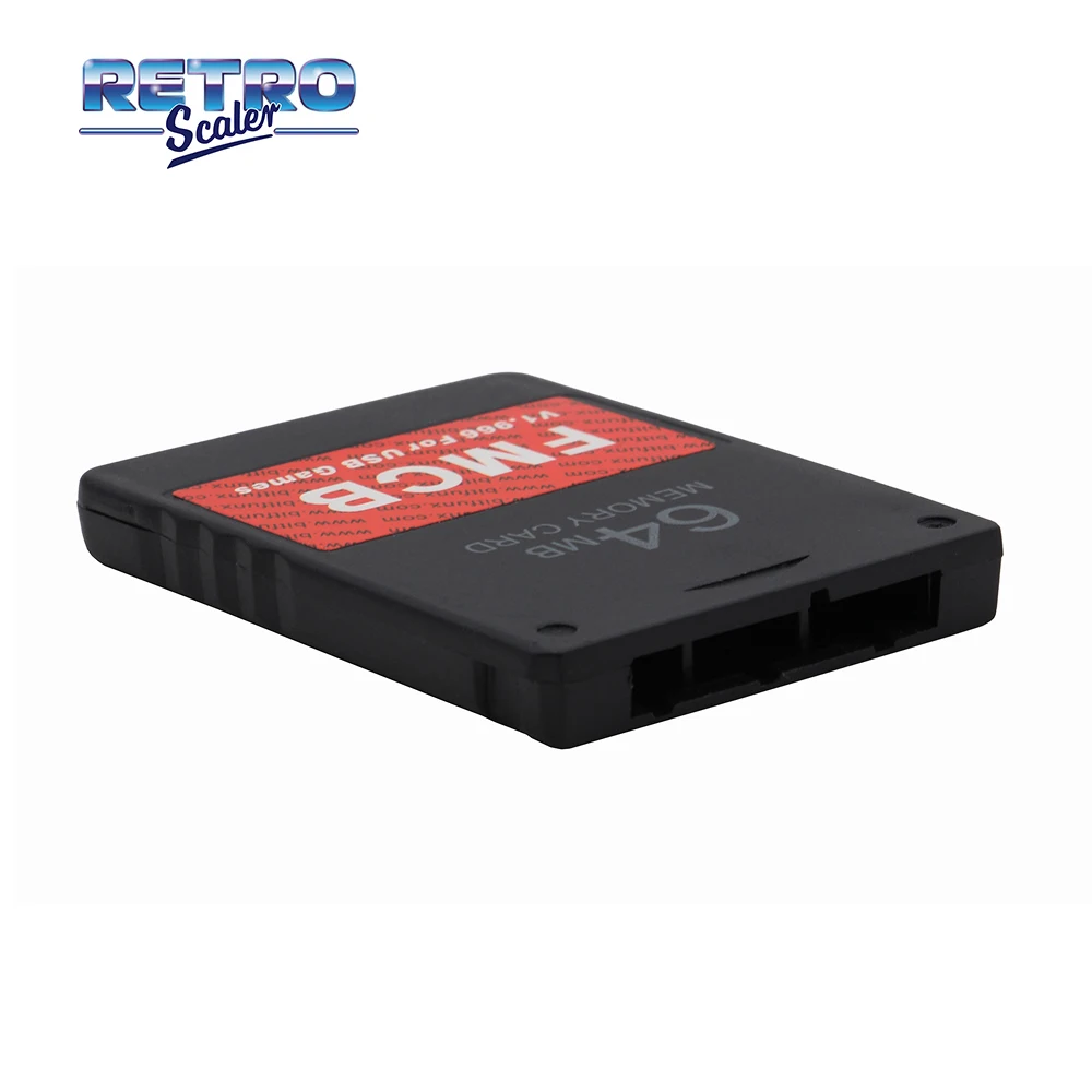 RetroScaler Yeni Yükseltme 8/16/32/64MB v1.966 Ücretsiz McBoot Hafıza Kartı Desteği Oyun PS1/PS2 Oyunları USB PS2 Konsolu Görüntü 3