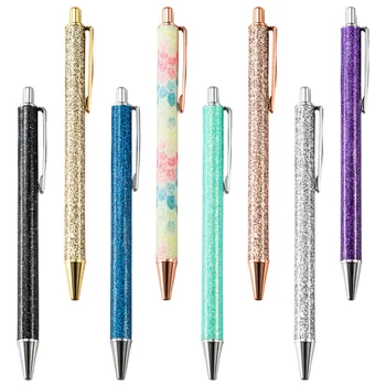 LE Taşınabilir Kawaii Metal Tükenmez Kalemler Ofis İş Sevimli Kalemler Kızlar için İmza Yazma Kalem Okul Kırtasiye