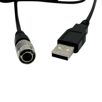 USB veri kablosu Uyumlu GÜNEY toplam istasyonu fit PC Win7 8 10 Sistemi İndir Kablosu Ölçme Araçları Hirose Bağlayıcı 150cm 2