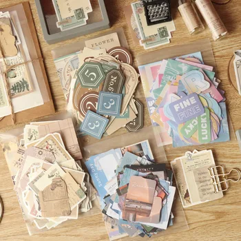 Journamm 29 Adet / Paket Büyük Boy Vintage Malzemeleri Kağıt çıkartmalar Kiti Dekor önemsiz Günlüğü Craft Kart Diy Scrapbooking Malzemeleri Paketi sipariş | Ofis ve Okul Malzemeleri - Royaljewellery.com.tr 11