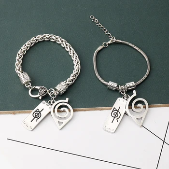 Motion Protection Will Of Fire Bracelet Anime Accessories Stainless Steel Pulseras Couple Bracelets Bangles браслеты на руку