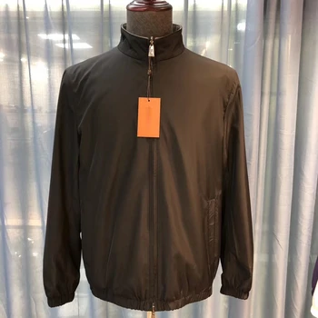 OECHSLI ceket İnce çift taraflı aşınma Yüksek kaliteli Teknoloji kumaş kaşmir Yeni moda erkek ceket Avrupa boyutu 46-64