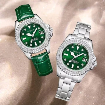 2021 Yeni Avrupa Moda Popüler Stil Kadınlar Lüks Izle Marka Kuvars Saatler Reloj Mujer Casual Paslanmaz çelik Saatler sipariş | Saatler - Royaljewellery.com.tr 11