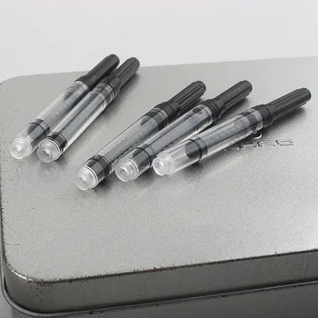 6 adet Jinhao Dolma Kalem Mürekkep Kartuşu Dönüştürücü Dolgu Mürekkep Kalem Şırınga Araçları Cihazı