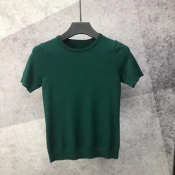 2022 Yeni Erkek Moda Kısa Kollu İnce sağlıklı tişört Erkekler Nefes Eğlence Yuvarlak Yaka Tees Erkek T-shirt Erkek Üstleri 2