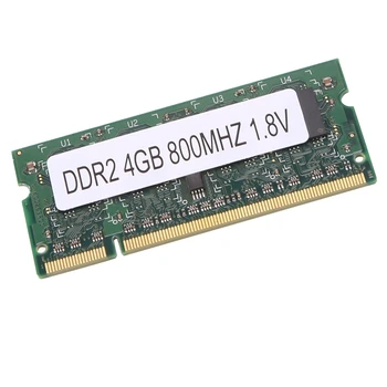 4GB DDR2 Dizüstü Bilgisayar Ram+soğutma yeleği PC2 6400 SODIMM 2RX8 200 Pins Intel AMD Dizüstü Bilgisayar ram bellek 2