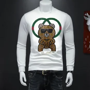 Hoodie Erkekler En kaliteli Taklidi Tişörtü tasarımcı jumper erkek hip hop streetwear kazak 2